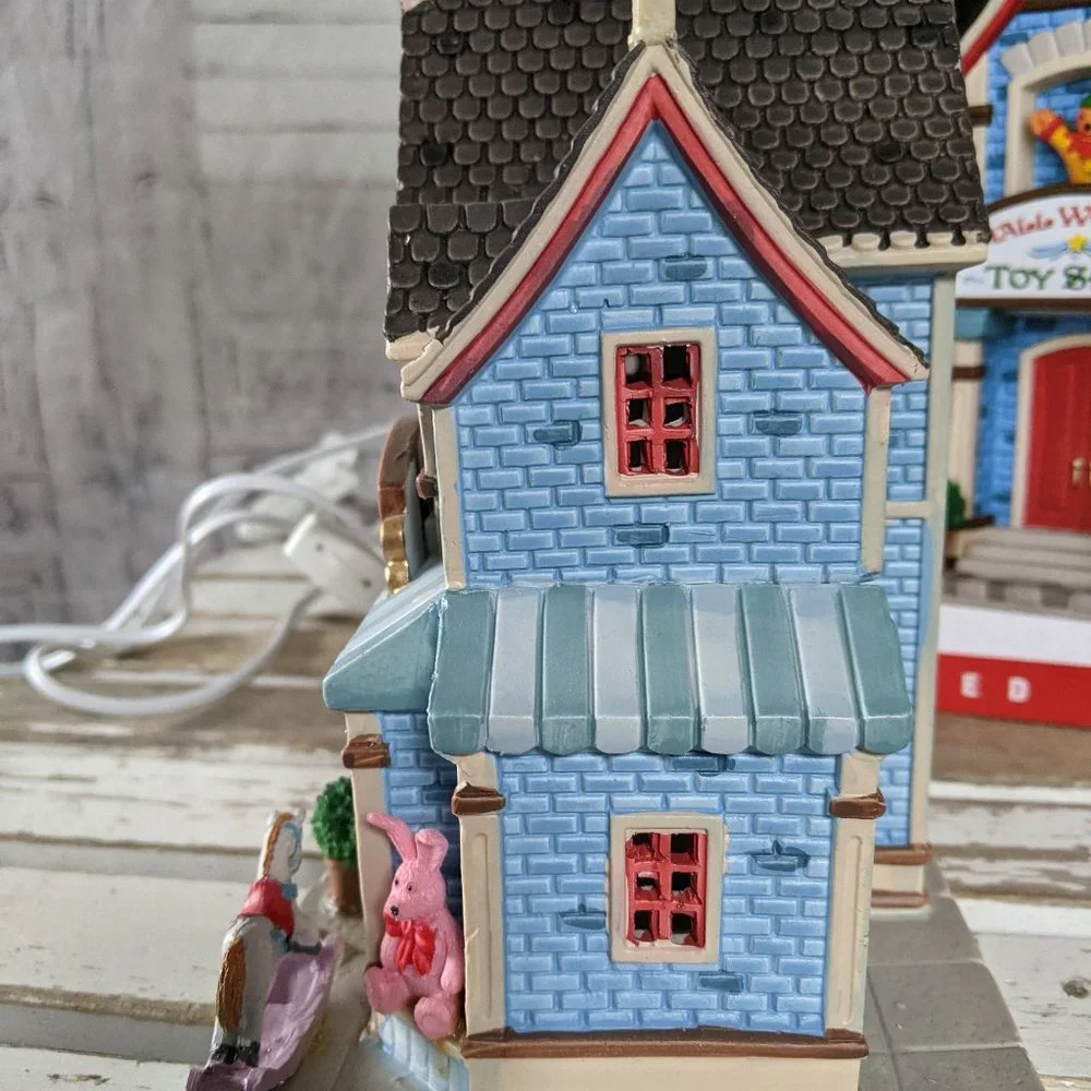 Lemax small wonders toy shop village building‎ hous